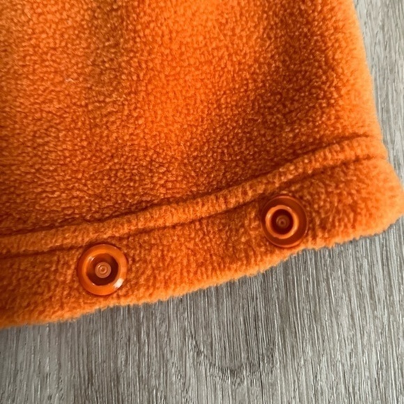 Columbia Orange Fleece Zip Up Jacket - Picture 9 of 13